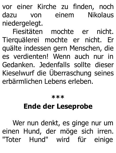 Leseprobe: "Das Mord-Projekt"