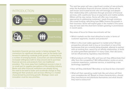 EVOLUTION OF BANKING