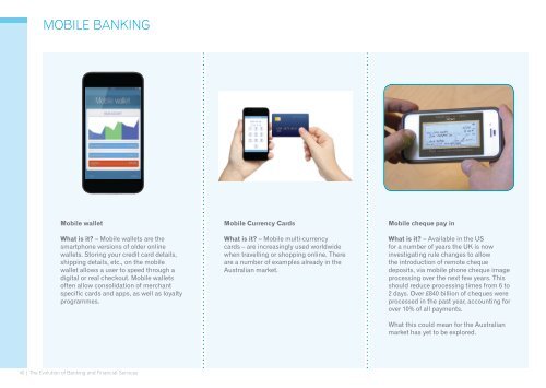 EVOLUTION OF BANKING