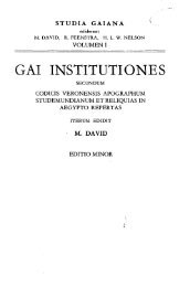 GAI INSTTTUTIONES