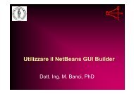 Utilizzare il NetBeans GUI Builder