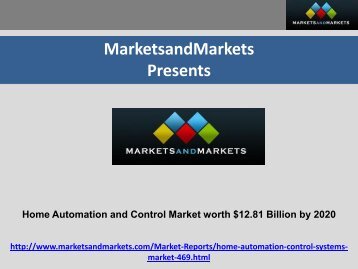 Home Automation and Control Market by Security & Access Control