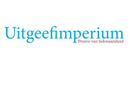 Uitgeefimperium