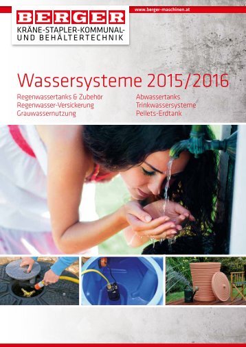 BERGER Wassersysteme 2015/2016