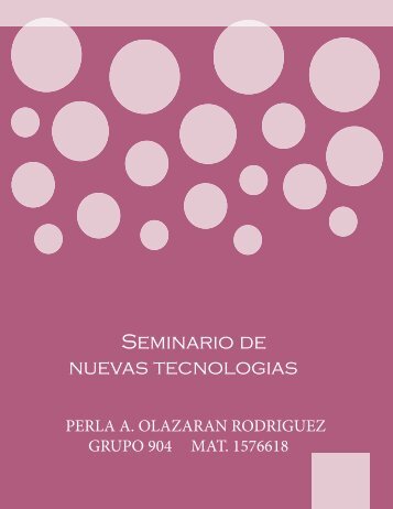 Seminario de nuevas tecnologias