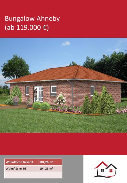 Bungalow Hauskatalog