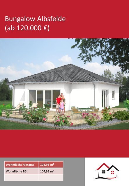 Bungalow Hauskatalog