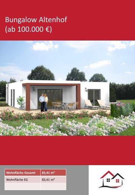 Bungalow Hauskatalog