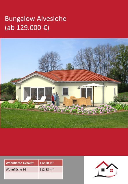 Bungalow Hauskatalog