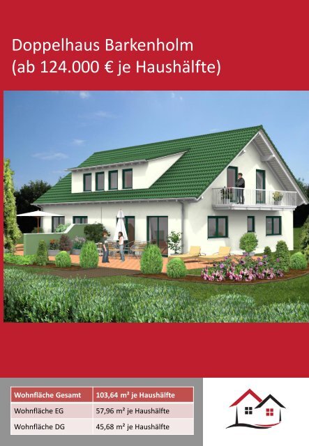 Doppelhaus Hauskatalog