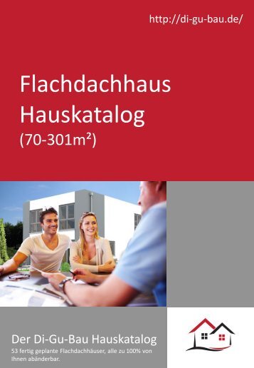 Flachdachhaus Hauskatalog