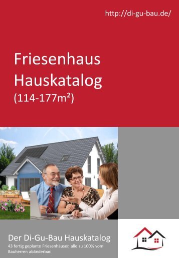 Friesenhaus Hauskatalog