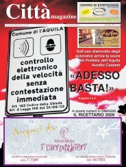 «ADESSO BASTA!» «ADESSO BASTA!» - Città magazine