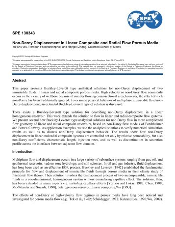 SPE International Symposium & Exhibition on Formation Damage ...