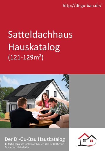 Satteldachhaus Hauskatalog (121-129m²)