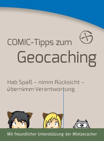 Comic-Tipps zum Geocaching