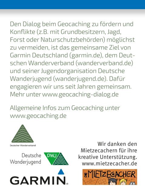 Comic-Tipps zum Geocaching