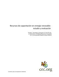 Recursos de capacitación en energía renovable: estudio y evaluación