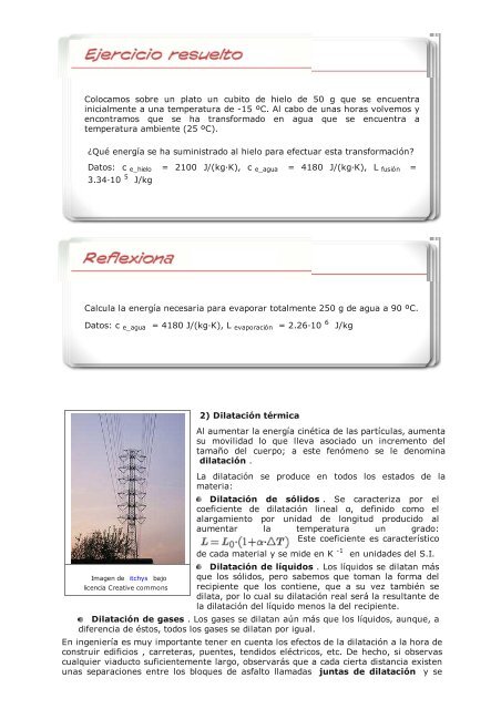 Tema 6: Energía térmica y calor