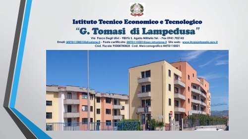 POF 2014-2015 ITET “G. Tomasi di Lampedusa”