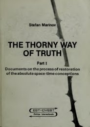 The thorny way of truth : documents on the process of restoration of ...