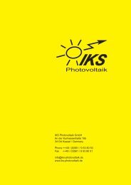 IKS Photovoltaic
