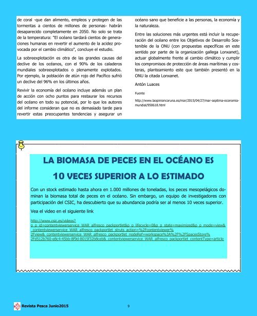 REVISTA PESCA JUNIO 2015