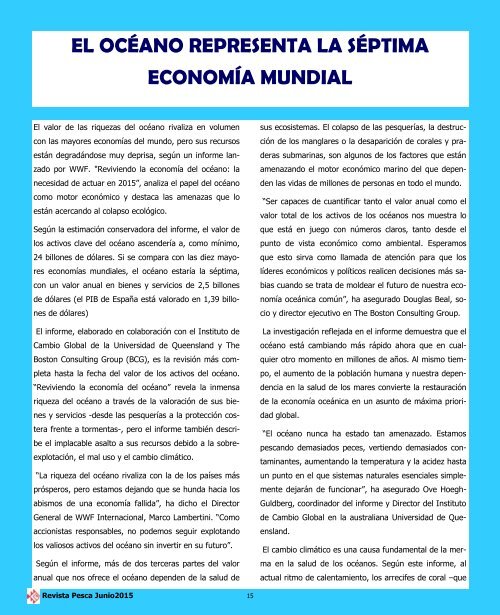 REVISTA PESCA JUNIO 2015