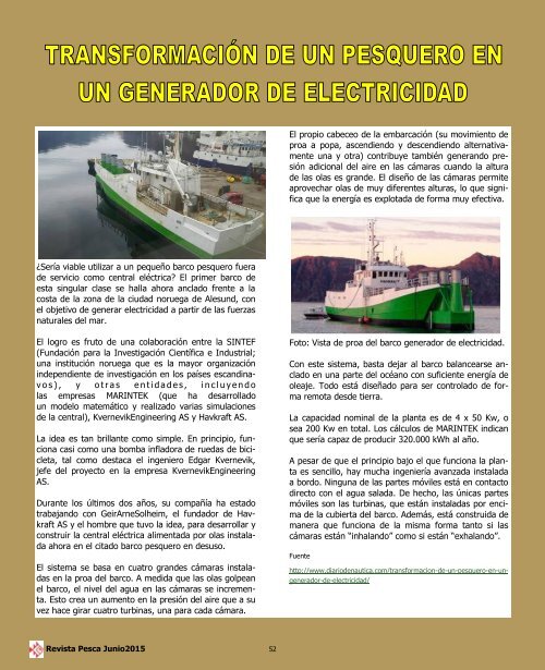 REVISTA PESCA JUNIO 2015