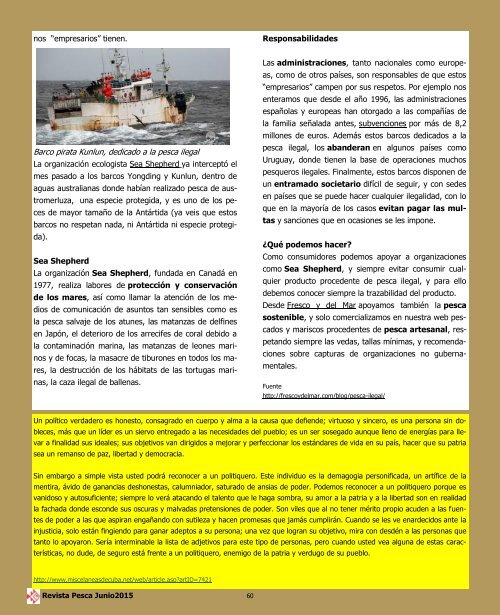 REVISTA PESCA JUNIO 2015