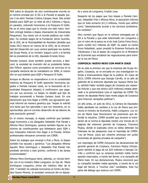 REVISTA PESCA JUNIO 2015