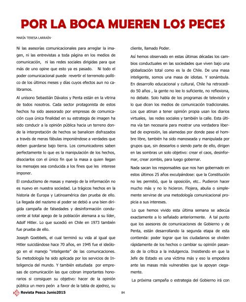 REVISTA PESCA JUNIO 2015