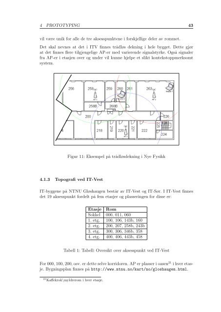 Lokasjons- og kontekstbaserte tjenester - Department of Computer ...