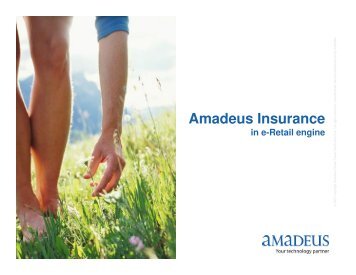 Amadeus Insurance in e-Retail engine