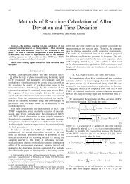 Methods of Real-time Calculation of Allan Deviation and Time ...
