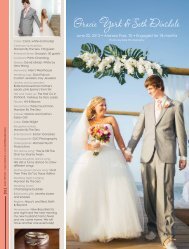 Gracie York & Seth Dinsdale - The One Bride Guide
