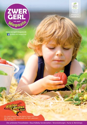 Zwergerl Magazin Juni/Juli 2015