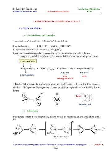 LE MÃCANISME E2 a - Orgapolym