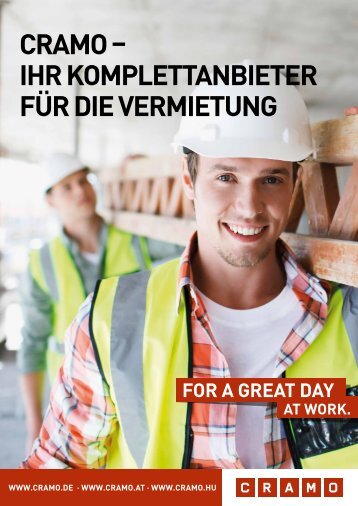 CRAMO – IHR KOMPLETTANBIETER FÜR DIE VERMIETUNG