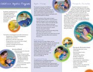 ChildServe Aquatics Programs