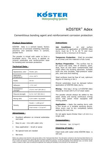 KÃ–STERï£¨ Adex