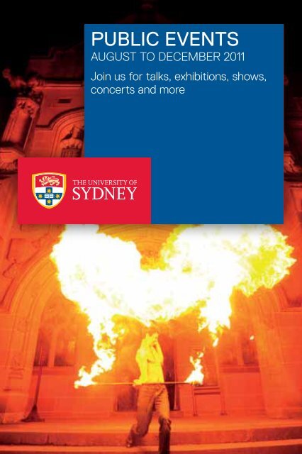 public EvEnts - The University of Sydney