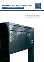 AVANTGARDE Briefkastenanlage