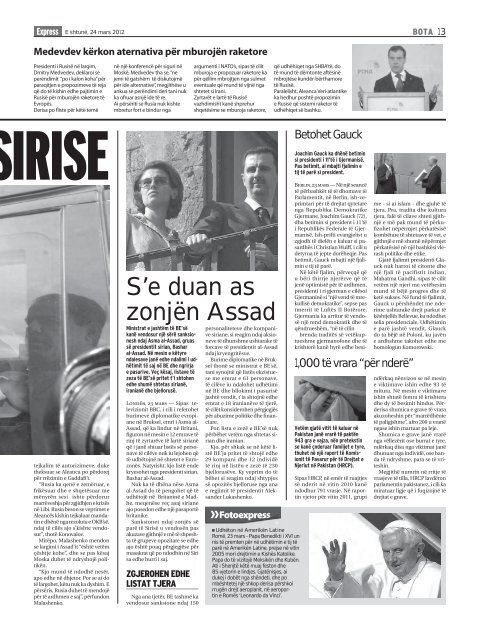 BORXHLI I KEQ - Gazeta Express