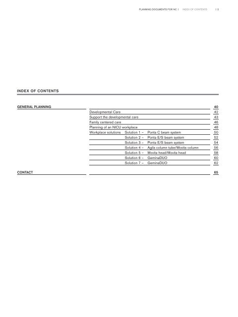 Planning Documents for NC