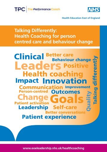 Talking Differently: Health Coaching Conference 2014