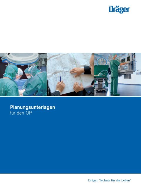 Planungsunterlagen für den OP