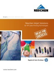 HP Latex Printing Technologies - Neschen