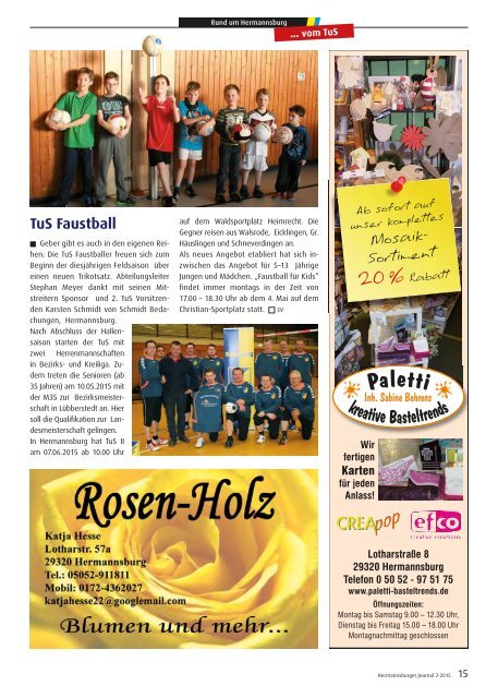 Hermannsburger Journal 2/2015