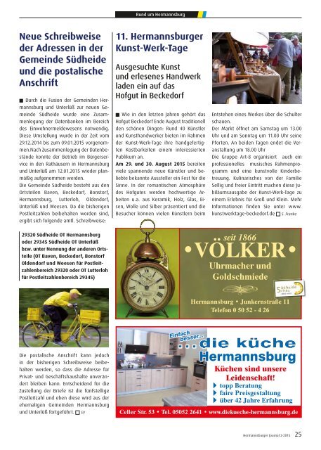 Hermannsburger Journal 2/2015